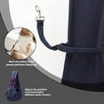 thumbnail image 6 of Dog Carrier Sling - Reversible Puppy Carrier Purse with Storage Pocket, Hand-Free Dog Sling Carrier for Carry Small Dogs and Cats, Travel Safety Harness, Dog and Cat Harness (Dark Blue), 6 of 14