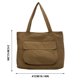 thumbnail image 3 of Bolsa Tote de Mujer Ligera con Gran Capacidad, Nylon Repelente al Agua, Estilo de Hombro y Mano, Múltiples Bolsillos para Trabajo, Escuela y Uso Diario, 3 of 8