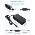 thumbnail image 3 of Adaptador de fuente de alimentación ALITOVE DC 12V 5A para tira de LED, 3 of 7