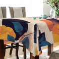 thumbnail image 4 of Yayeee Tablecloths for Rectangular Tables 60 x 60 inch Party Table Cover, Flowers Pattern Style, 4 of 6