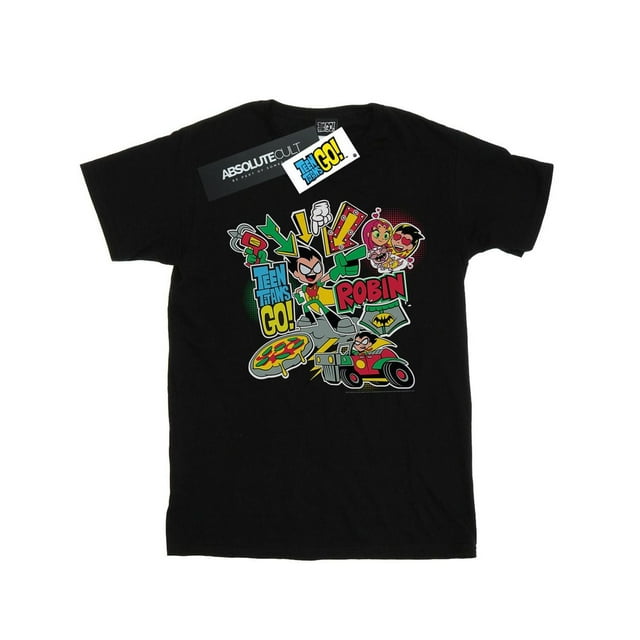 DC Comics T-Shirt Montage Garçons Teen Titans Go Robin