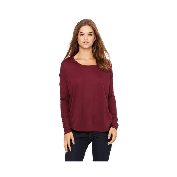 Bella Canvas Women's Flowy Curved T-Shirt, Style B8852