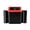 Red, variant on 2pcs Portable Car Garbage Can, Multipurpose Car Organizers, Universal Car Trash Can With Lid For Car, Home, Office