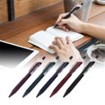 thumbnail image 3 of Gel Pen Set, Retro Gel Pen Comfortably Hold 5 Colors Retro  For Painting For Writing For Calligraphy, 3 of 8
