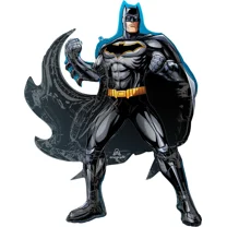 Bat man 34" Large Figure Birthday Party Mylar Foil Balloon