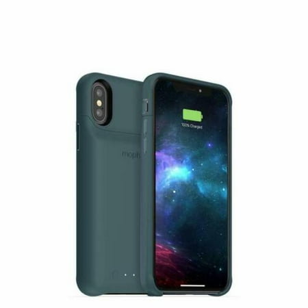 Mophie juice pack wireless Qi Wireless Charging Protective Battery Case for Apple iPhone Xs Max Stone Blue 401002828