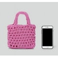 thumbnail image 6 of Kukuzhu Crochet Knit Purse for Women Mesh Cotton Rope Tote Bag Summer Handwoven Handbag Beach Vacation Hobo Bag for Women, 6 of 7