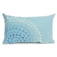 thumbnail image 2 of Liora Manne Visions III Ombre Threads Indoor Outdoor Decorative Pillow Aqua, 2 of 2