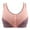 Purple, variant on XFLWAM Womens Full Coverage Front Closure Bras Daisy Bra Push Up Comfort Snaps Wireless Everyday Bras