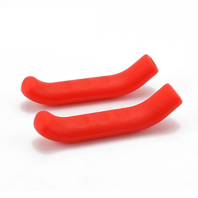 Bicycle Brake Handle Cover Bike Brakes Silicone Sleeve Universal Type Brake Lever Protection red