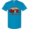 thumbnail image 3 of Inktastic I Sleep Around Stylish Camper T-Shirt, 3 of 5