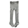 thumbnail image 2 of Kureaily Kids Children Baby Solid Girls Stocking Panty-hose Tight Trousers/ 4-6 Years/ Little Kid (Gray), 2 of 2
