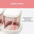 thumbnail image 4 of Yhmxh Kitchen Storage Pantry Organizers And Storage Kitchen Organizer Food Containers Plastic Seasoning Box Set Household Appliances Kitchen Utensils Sugar Seasoning storage, 4 of 6