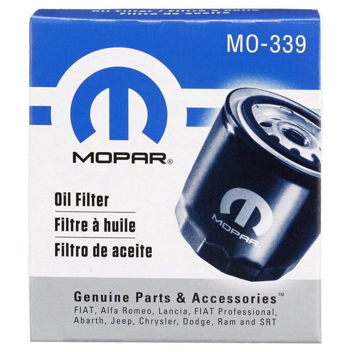 MOPAR MO-339 OIL FILTER - Walmart.com