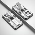 thumbnail image 3 of For Xiaomi 14 Supersonic Armor PC Hybrid TPU Phone Case(Silver),iPhone 16, 3 of 6