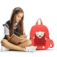 thumbnail image 2 of Under 10 Tool Bag Backpack Children's Backpack Boys and Girls Custom Name Mother Backpack Primary School Bear Large Capacity Mother Backpack Girls and Boys To School Gift, 2 of 5