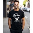 thumbnail image 6 of Funny Fathers Day Shirt Just Resting My Eyes  Sleeping Dad Recliner Graphic Tee Black Shirt Adult X-Large, 6 of 8