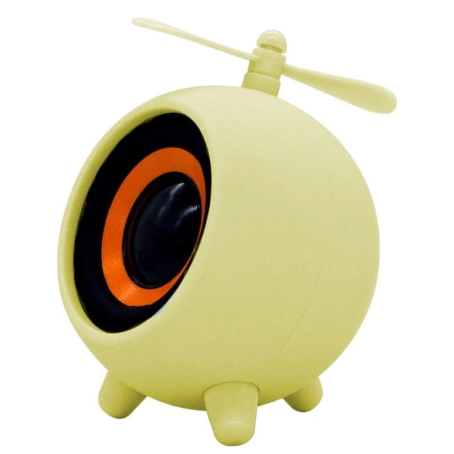 Mini Bocina Usb Recargable Gadget Original Para Oficina Amarillo