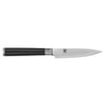 thumbnail image 1 of Shun Classic 4" Paring Knife, Handcrafted Japanese Vegetable & Fruit Knife, VG-MAX Core with Damascus Stainless Steel Cladding, Pakkawood Handle, Small Kitchen Tool for Peeling, Coring & Cutting, 1 of 6