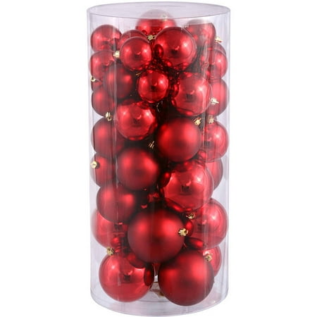 Vickerman Shiny Christmas Ornament (Set of 50)