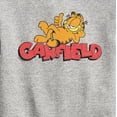 thumbnail image 3 of Garfield - Garf Laying - Toddler & Youth Crewneck Fleece Sweatshirt, 3 of 5