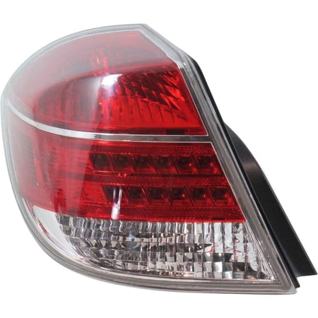 Tail Light Compatible with 2007-2009 Saturn Aura 2.4L 3.5L I4 LE5 LZ4 LY7 Left Driver Side HALOGEN REPS730128 224HP