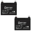 12V 35AH Revolution Mobility Liberty 520 Power Chair Battery - 2 Pack