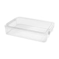 thumbnail image 4 of Caja de almacenamiento multiusos Shamjiam transparente A4 con tapa y cierre 34,5 cm x 23,5 cm x 7 cm, 4 of 8