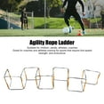 thumbnail image 3 of Ladder, Easy To Use Orange Iron Cloth Training Ladder with Storage Bag for Sports Training, 3 of 8