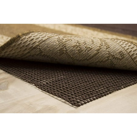 Area Rug Gripper Pad Hard Floor Size Color Variation Provides Protection Cushion