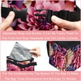 thumbnail image 4 of Petal flower Foldable Car Trash Can with Lid, Leak-Proof Car Trash Bin, Hanging Storage Bag Car Garbage Can, 4 of 6
