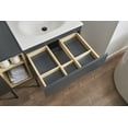 thumbnail image 4 of American Standard 8725024.477 Studio S 24" Single Wall Mounted Wood Vanity Cabinet Only -, 4 of 10