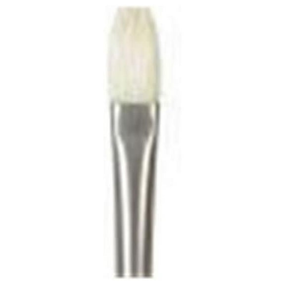 Winsor & Newton Artist Oil Brush, Long Handle, Flat, 4