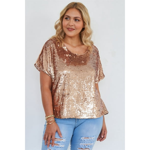 sequin top ladies