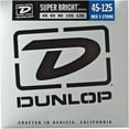 thumbnail image 2 of Dunlop - DBSBN45125 - Super Bright Nickel Plated Steel Bass 5 String Set - .45-.125, 2 of 2