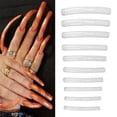 thumbnail image 3 of Punta de Unas Larga y Plana, Juego de Unas Postizas para Salón de Casa, Herramienta para Diseño de Manicura, 3 of 7