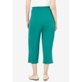 thumbnail image 2 of Woman Within Plus Size 7-Day Knit Capri, 2 of 6