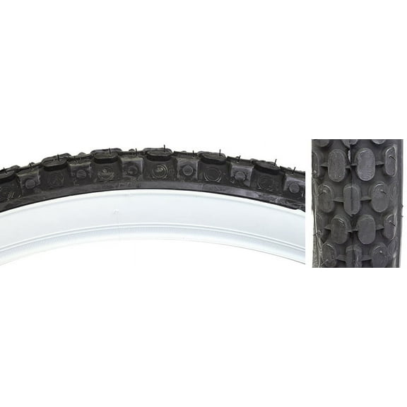 Sunlite Tire 26X2.125 Cst693 Black/White Cruis
