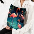 thumbnail image 6 of Flamingo Luxurious Velvet Throw Covers Pillow Inserts - Set of 2 Throw Pillows with Unique Patterns - 16x16, 18x18, 20x20 Inches for Home Decor and Gifts, 6 of 6