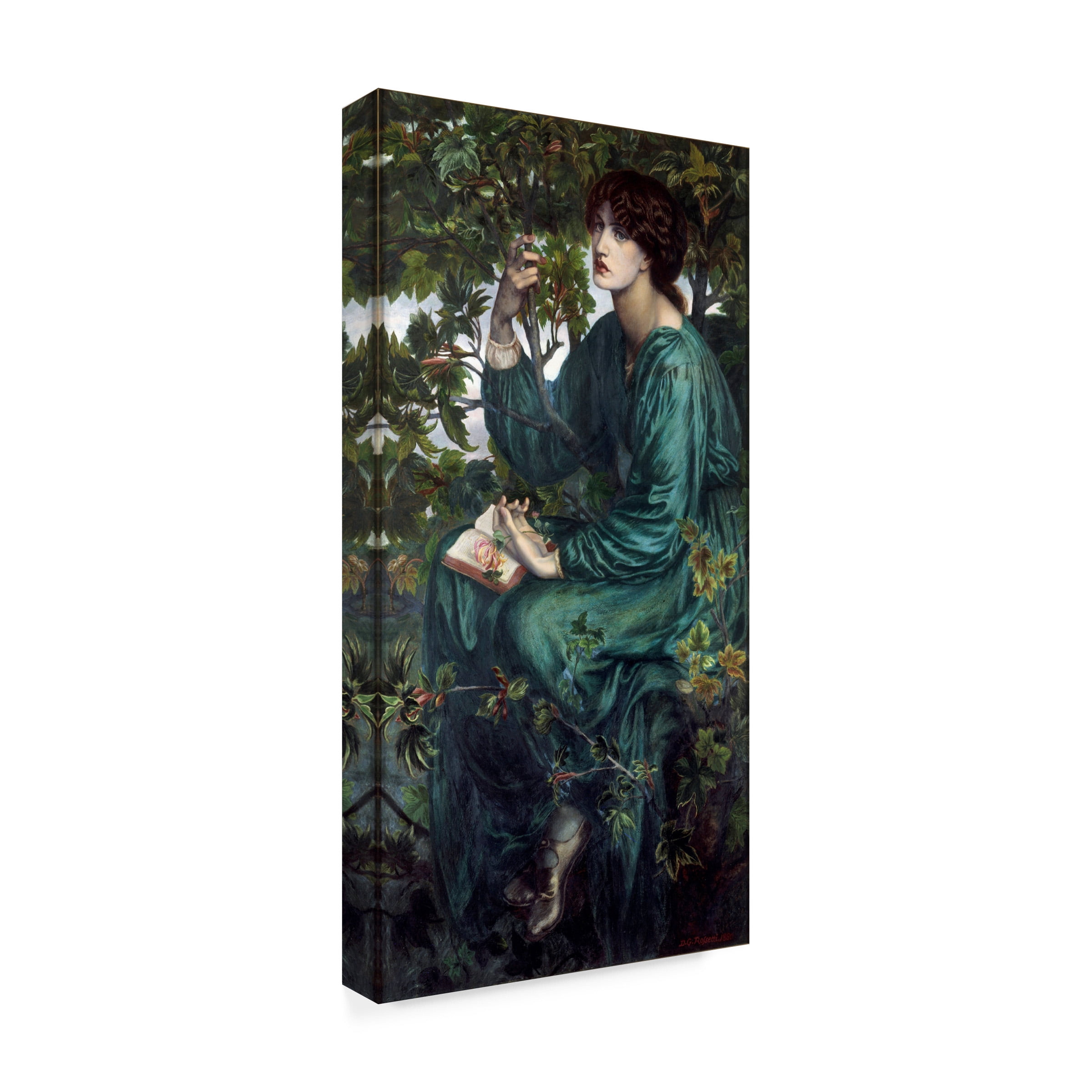 Rossetti 'The daydream' Canvas Art