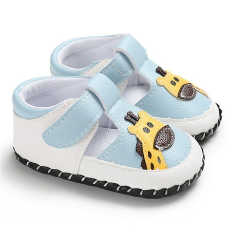 

ãyilirongyummã baby shoes rubber toddler soft baby anti-slip baby shoes giraffe walking prewalker cartoon baby shoes