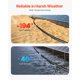 thumbnail image 5 of VEVOR Cable de Extensión para Panel Solar de 30,48 m, 10 AWG Cable de Extensión Solar, Cable Fotovoltaico Impermeable IP67 de 6 mm² para Paneles Solares Domesticos, de Barco y de Autocaravana, Negro, 5 of 9