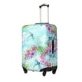 thumbnail image 2 of Balery Luggage Cover Dragonfly Floral Print Suitcase Covers for Luggage Elastic Washable Suitcase Protector Fits 18-32 Inch Luggage-Large, 2 of 9