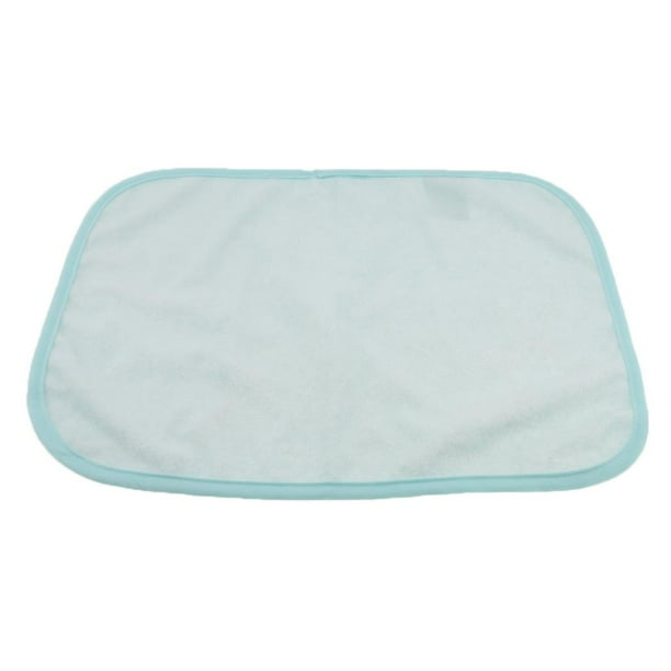 Protector de cama para incontinencia lavable a máquina, protector inferior, funda protectora para colchones Azul