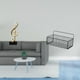 thumbnail image 2 of Escultura de , figurita de escritorio, cesta organizadora colgante de alambre, adorno moderno de resina y hierro, ideal para el hogar,, 2 of 8