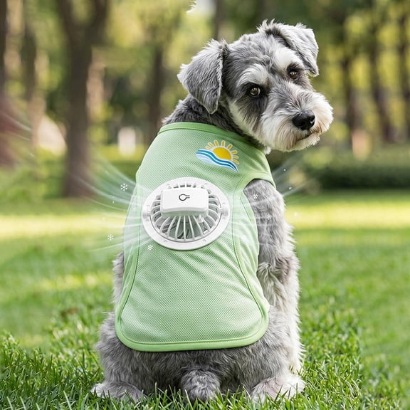 Dog Cooling Vest Breathable Ice Mesh Summer Pet Cooling Jacket Adjustable Heat Dissipation Clothes for Small Medium Large Dogs Outdoor Walking