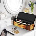 thumbnail image 6 of Hair Tools Travel Bag with Removable Heat Resistant Mat for Straighteners, Curling Iron and Haircare Accessories Halloween-style Atmosphere, 6 of 9