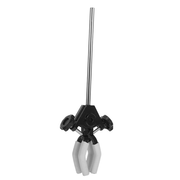 WEUVEB Versatile Clamp Holder for Glassware, Stable Iron Chemistry Lab Clamp, Adjustable Support Tool