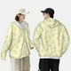 thumbnail image 4 of Fotbe Green Pears Chaqueta con Protección Solar UPF 50+ para Hombre y Mujer, Camisa con Capucha y Bolsillos-Medium, 4 of 7