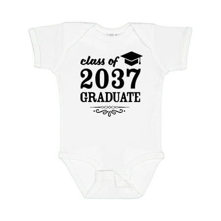 

Inktastic Class of 2037 Graduate with Graduation Cap Gift Baby Boy or Baby Girl Bodysuit